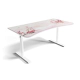 Arozzi Arena Gaming Desk - Sakura Wit/rosé