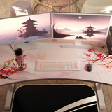 Arozzi Arena Gaming Desk - Sakura Wit/rosé