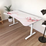 Arozzi Arena Gaming Desk - Sakura Wit/rosé