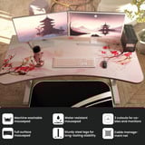 Arozzi Arena Gaming Desk - Sakura Wit/rosé