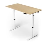 Arozzi Arena Nordico Sit/Stand Desk - Light Birch gaming desk Zwart