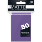 Asmodee PRO-Matte Standard Deck Protector sleeves Paars, 50 stuks