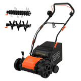 BLACK+DECKER BEOEP320-QS 1200W 30cm Verticuteerder Zwart/oranje