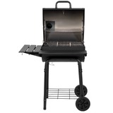 Char-Griller Wrangler houtskoolbarbecue Zwart