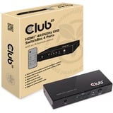 Club 3D HDMI switch 2.0 UHD Zwart