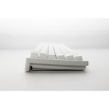 Ducky Zero 6108 Pure White RGB mechanisch gaming toetsenbord Wit, US lay-out (QWERTY), Cherry MX2A Blue, 100%, RGB leds, Double-shot PBT, hot swap, 2.4GHz | Bluetooth | USB-C