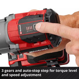 EINHELL Professional Accu Slagmoersleutel TP-CW 18/750-C Li BL-Solo Rood/zwart, Power X-Change, Accu en oplader niet inbegrepen