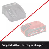 EINHELL Professional Accu Slagmoersleutel TP-CW 18/750-C Li BL-Solo Rood/zwart, Power X-Change, Accu en oplader niet inbegrepen