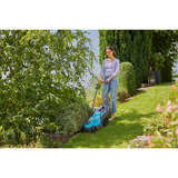 GARDENA Grasmaaier EasyMax 32/18V Turquoise/grijs, Accu en lader niet inbegrepen