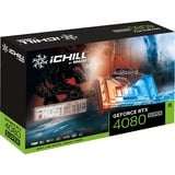 INNO3D GeForce RTX 4080 SUPER ICHILL FROSTBITE grafische kaart 1x HDMI, 3x DisplayPort, DLSS 3