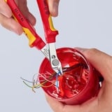 KNIPEX Electronic Super Knips® VDE 78 06 125 elektronica-tang Rood/geel