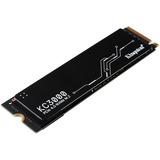 Kingston KC3000 4 TB SSD Zwart, SKC3000S/4096G, PCIe 4.0 NVMe, M.2 2280