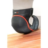 Kneetek PROTEK WaveTek kniebescherming Zwart/rood
