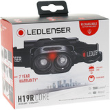Ledlenser Hoofdlamp H19R Core led verlichting Zwart, 3500 lm, 6000 - 7500K