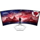 Lenovo Legion PRO 34WD-10 34" Curved UltraWide gaming monitor Zwart/wit, 240 Hz, HDMI, DisplayPort, Audio, LAN, USB-C, AMD FreeSync