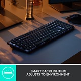 Logitech MX Mechanical, toetsenbord Zwart/grijs, US lay-out, Bluetooth Low Energy