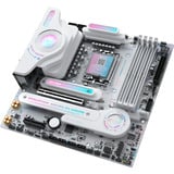 MAXSUN MS-iCraft B860M CROSS socket 1851 moederbord Wit, RAID, 5 Gb-LAN, WLAN, BT, Sound, µATX