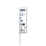 MAXSUN MS-iCraft B860M CROSS socket 1851 moederbord Wit, RAID, 5 Gb-LAN, WLAN, BT, Sound, µATX