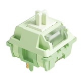 MCHOSE G75 Pro Blue Matcha Latte V2 Tri-mode Gasket Structure Mechanical, gaming toetsenbord Wit/blauw, US lay-out, Huano Matcha Latte V2, 75%, RGB, Hot swap, Double-Shot PBT, draadloos / Bluetooth / USB-C