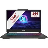 MSI Cyborg 15 AI A1VEK-019NL 15.6"  gaming laptop Zwart | Ultra 7 155H | RTX 4050 | 16GB | 512GB SSD