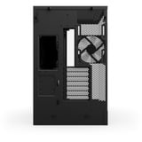 NZXT NZXT H9 Flow RGB+ (2025) All Black midi tower behuizing Zwart (mat) | 2x USB-A | 1x USB-C | RGB | Window