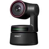 OBSBOT Tiny 4K AI webcam Zwart