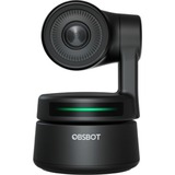 OBSBOT Tiny 4K AI webcam Zwart