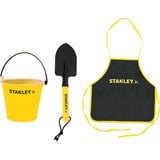 Stanley Junior Hand Tuingereedschap 3-delig SGH012-03-SY Garden Toolset 3 pc, emmertje, schepje, schort, 3 jaar +