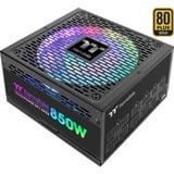 Thermaltake Toughpower GF2 ARGB 850W voeding  Zwart, 6x PCIe, Kabel-Management, RGB led