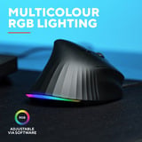 Trust GXT 145 Rexxa verlichte ergonomisch gaming muis Zwart, 200-12800 Dpi