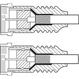 goobay Antennekabel Wit, 5 meter