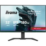 iiyama G-Master Red Eagle GB3271QSU-B2 31.5" gaming monitor Zwart (mat), 180 Hz, HDMI, DisplayPort, USB-C, Audio, AMD FreeSync