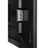 iiyama G-Master Red Eagle GB3271QSU-B2 31.5" gaming monitor Zwart (mat), 180 Hz, HDMI, DisplayPort, USB-C, Audio, AMD FreeSync