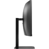 AOC CU34V5C/BK 34" Curved UltraWide monitor Zwart, HDMI, DisplayPort, Sound