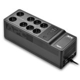 APC Back-UPS BE500G2-GR - Noodstroomvoeding Zwart, 8x Schuko, 500VA, 1 USB oplader, 1 USB datapoort
