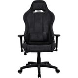 Arozzi Torretta Soft Fabric - Pure Black gamestoel Zwart