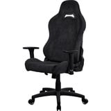 Arozzi Torretta Soft Fabric - Pure Black gamestoel Zwart