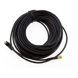 BlackVue Waterdichte truck coax kabel, 15m Zwart