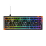 CHERRY XTRFY K5 Pro TMR mechanisch gaming toetsenbord Zwart, US lay-out (QWERTY), Cherry MK Crystal, 65%, 8K, Hot-swap, ARGB, Thick ABS