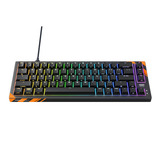 CHERRY XTRFY K5 Pro TMR mechanisch gaming toetsenbord Zwart, US lay-out (QWERTY), Cherry MK Crystal, 65%, 8K, Hot-swap, ARGB, Thick ABS