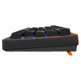 CHERRY XTRFY K5 Pro TMR mechanisch gaming toetsenbord Zwart, US lay-out (QWERTY), Cherry MK Crystal, 65%, 8K, Hot-swap, ARGB, Thick ABS