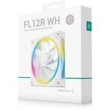DeepCool FL12R case fan Wit, 4-pin PWM, ARGB