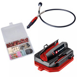 EINHELL TC-MT 150 E Slijp-/Graveermachine graveermachines Rood/zwart, Incl. 117-delige accessoireset in praktische opbergdoos