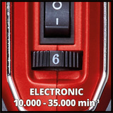 EINHELL TC-MT 150 E Slijp-/Graveermachine graveermachines Rood/zwart, Incl. 117-delige accessoireset in praktische opbergdoos