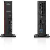 Fujitsu ESPRIMO G558 Refurbished mini-pc Zwart | Core i5-9500T | UHD Graphics 630 | 8 GB | 256 GB SSD