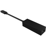 ICY BOX IB-LAN100-C3 USB-C > Gigabit Ethernet LAN adapter Zwart