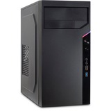 Inter-Tech IT-6505 Reto, Tower-behuizing Zwart | USB 3.0