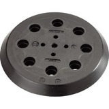 KWB Quick-Stick Hechtsteunschijf, geperforeerd voor Bosch excentrische schuurmachine 125 mm Zwart