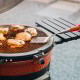 Kamado Joe Krafted stalen spatel Roestvrij staal/rood