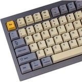 Keychron OEM Dye-Sub PBT Full Keycap-Set - Wheat Grey keycaps Geel/grijs, 137 Stuks, US-Layout (ANSI)